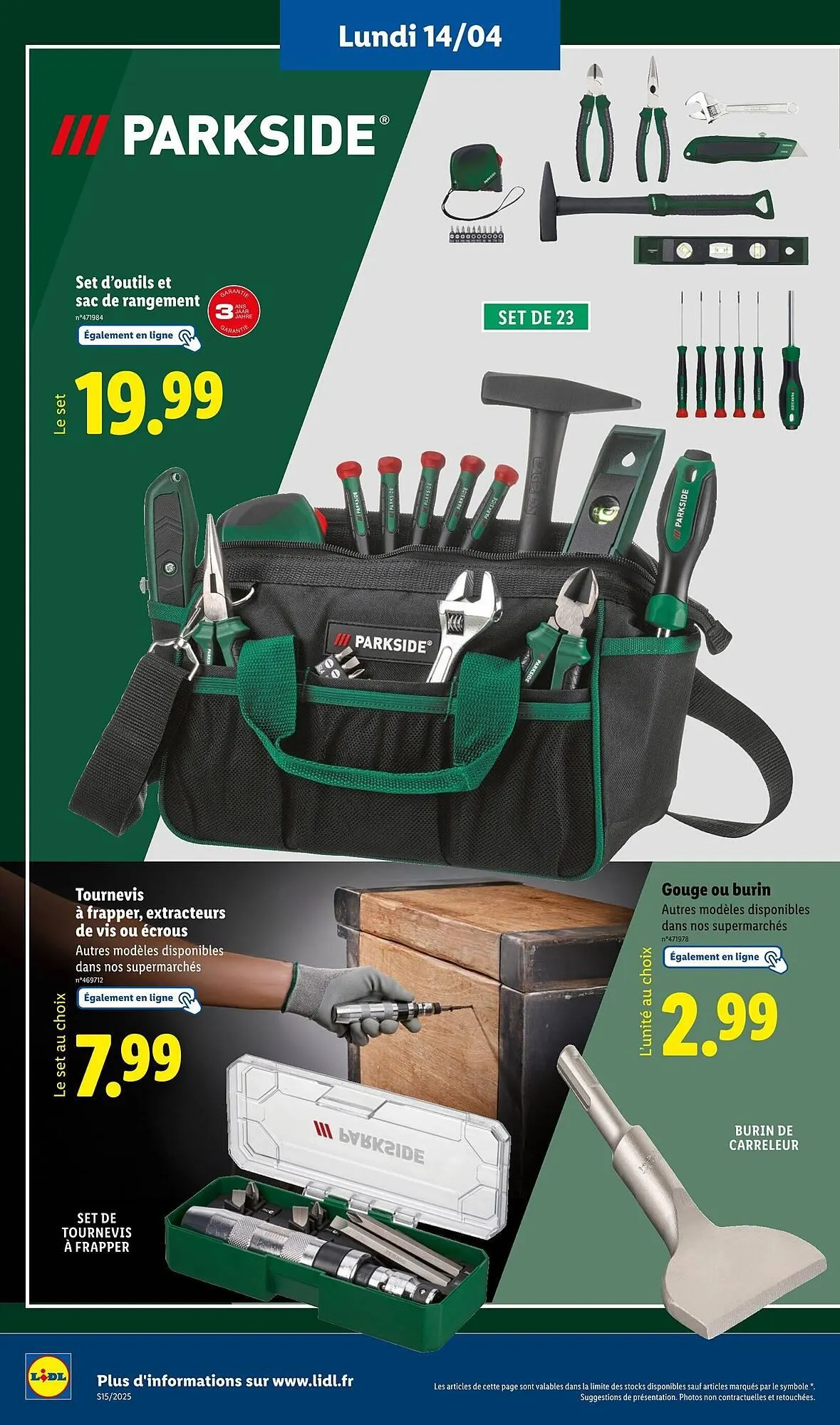 Catalogue Lidl du 14 avril au 17 avril 2025 - Catalogue page 10