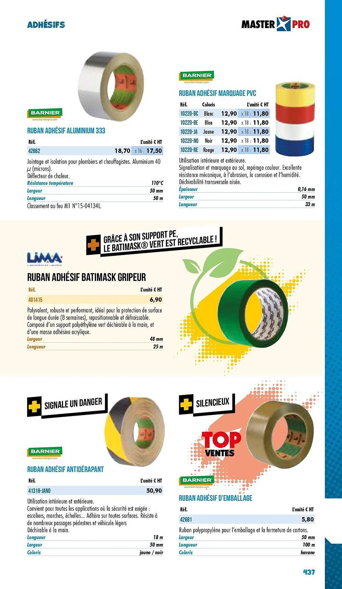 Catalogue Master Pro du 3 janvier au 31 décembre 2025 - Catalogue page 439