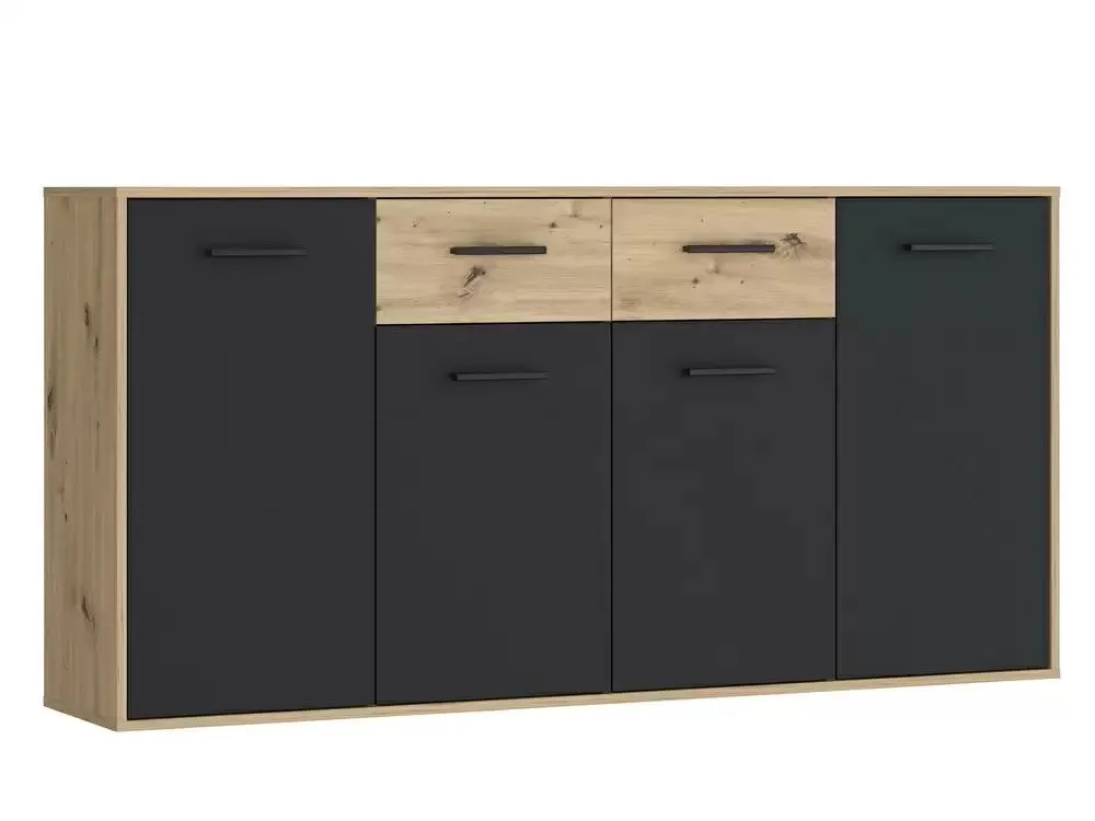 Bahut 4 portes 2 tiroirs