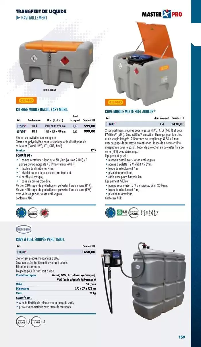 Essentiel Industrie 2025 du 3 janvier au 31 décembre 2025 - Catalogue page 161