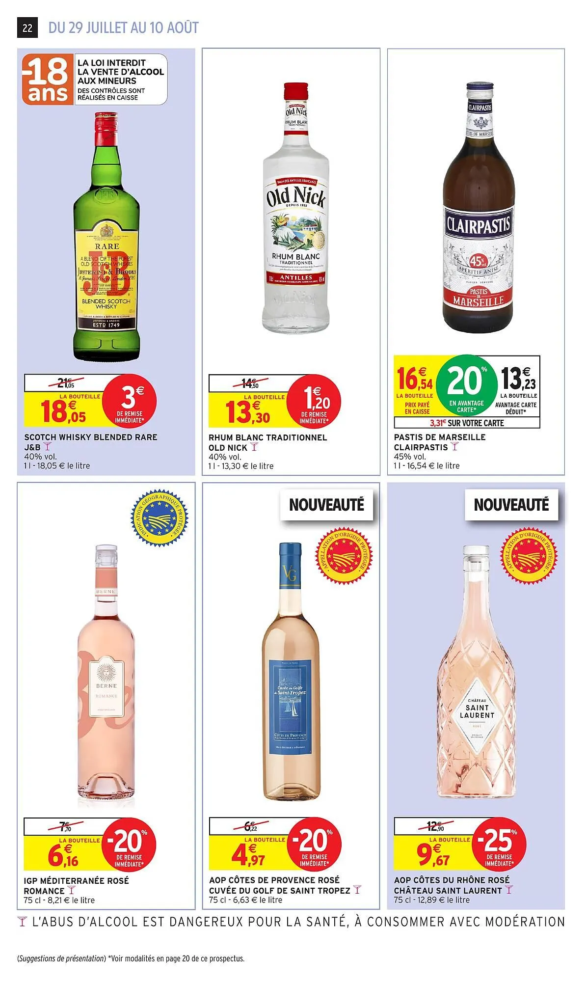 Catalogue Intermarché du 29 juillet au 10 août 2025 - Catalogue page 22