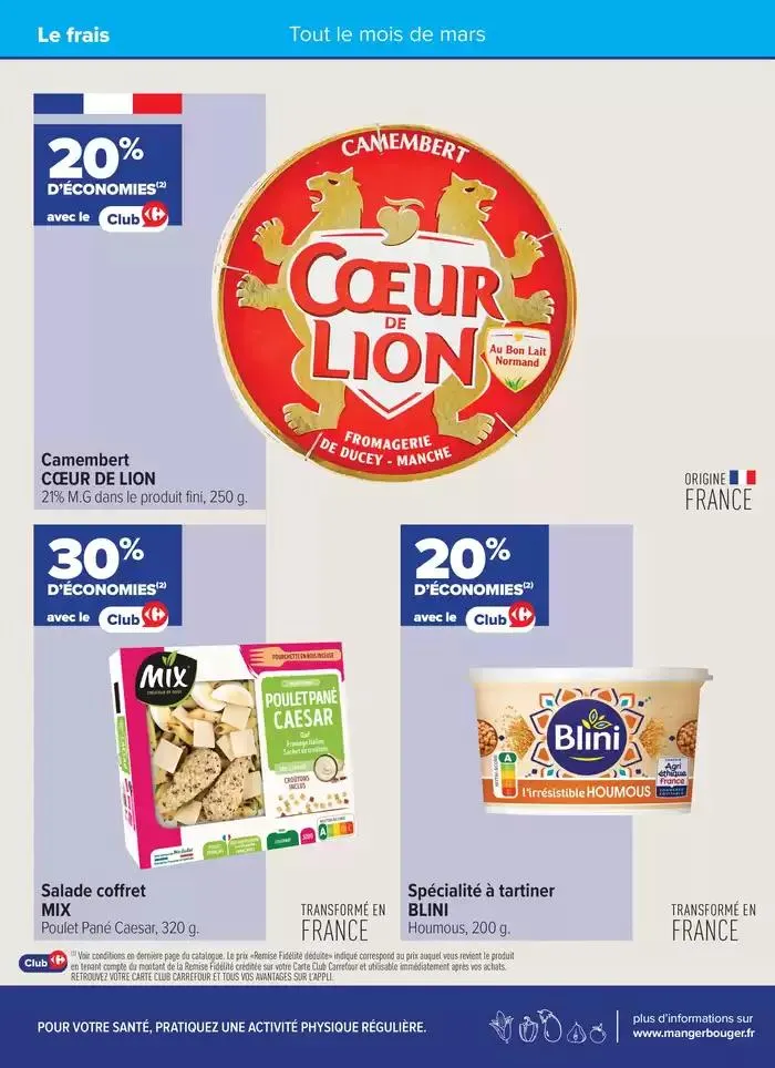 LA FIDÉLITÉ, CA PAYE SURTOUT EN PROMOS EN MARS... du 1 mars au 31 mars 2025 - Catalogue page 6