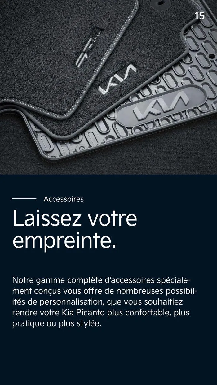 KIA Nouvelle Picanto  du 17 juillet au 8 juillet 2025 - Catalogue page 15