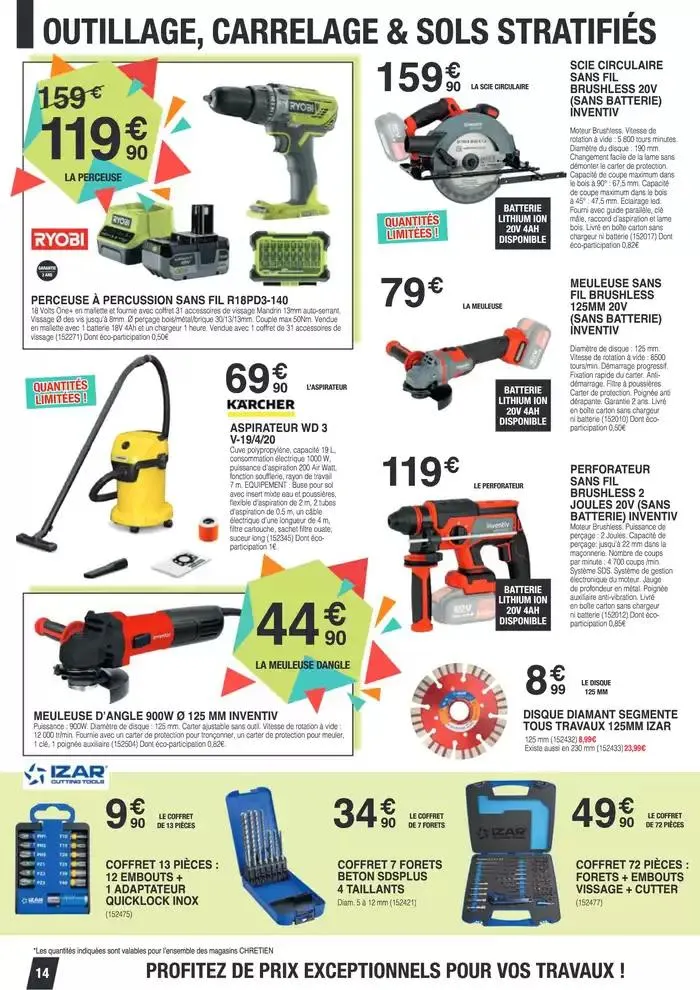 SPÉCIAL AMÉNAGEMENT EXTÉRIEUR du 7 mars au 29 mars 2025 - Catalogue page 14