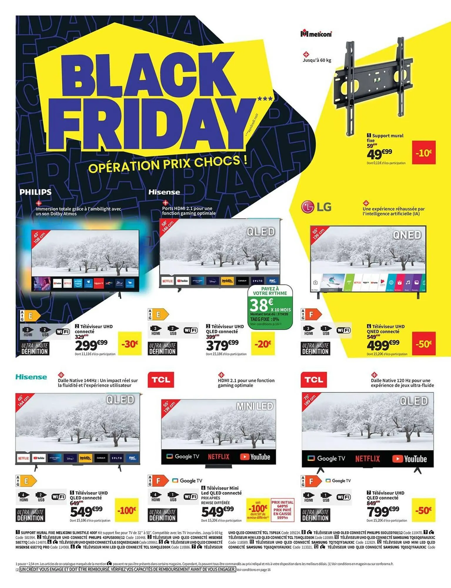 Catalogue Conforama du 11 novembre au 1 décembre 2025 - Catalogue page 8