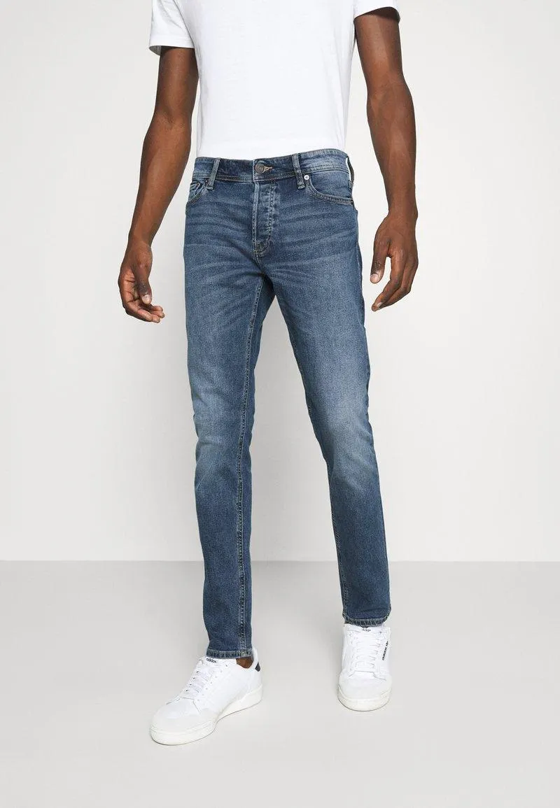 JJIGLENN JJORIGINAL - Vaqueros slim fit - blue denim