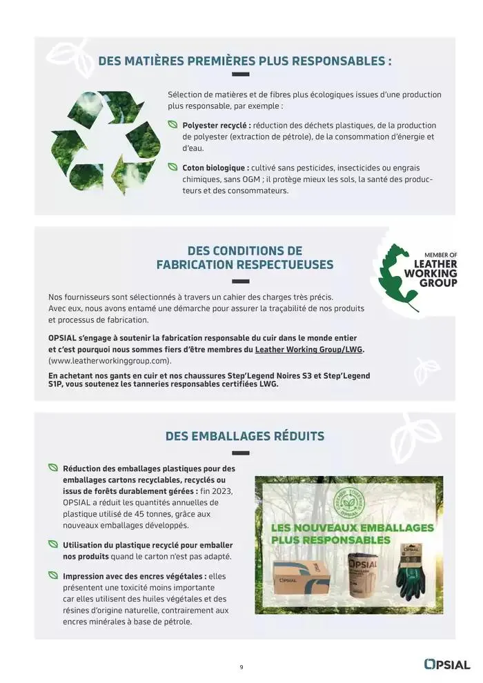 Équipements de Protection Individuelle du 21 janvier au 30 juin 2025 - Catalogue page 9