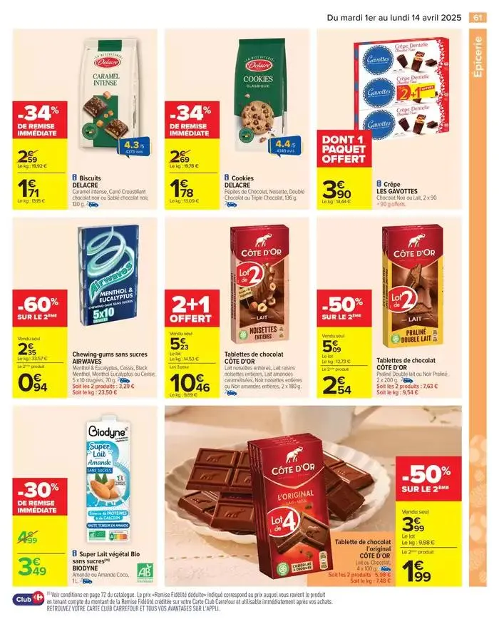 LE COIN DES ENFANTS du 1 avril au 14 avril 2025 - Catalogue page 65