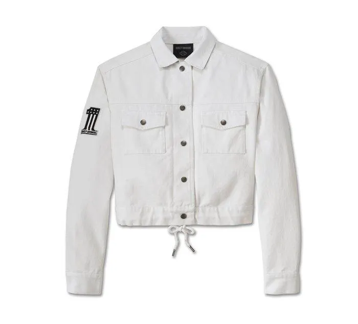 Blouson court #1 Racing pour femmes