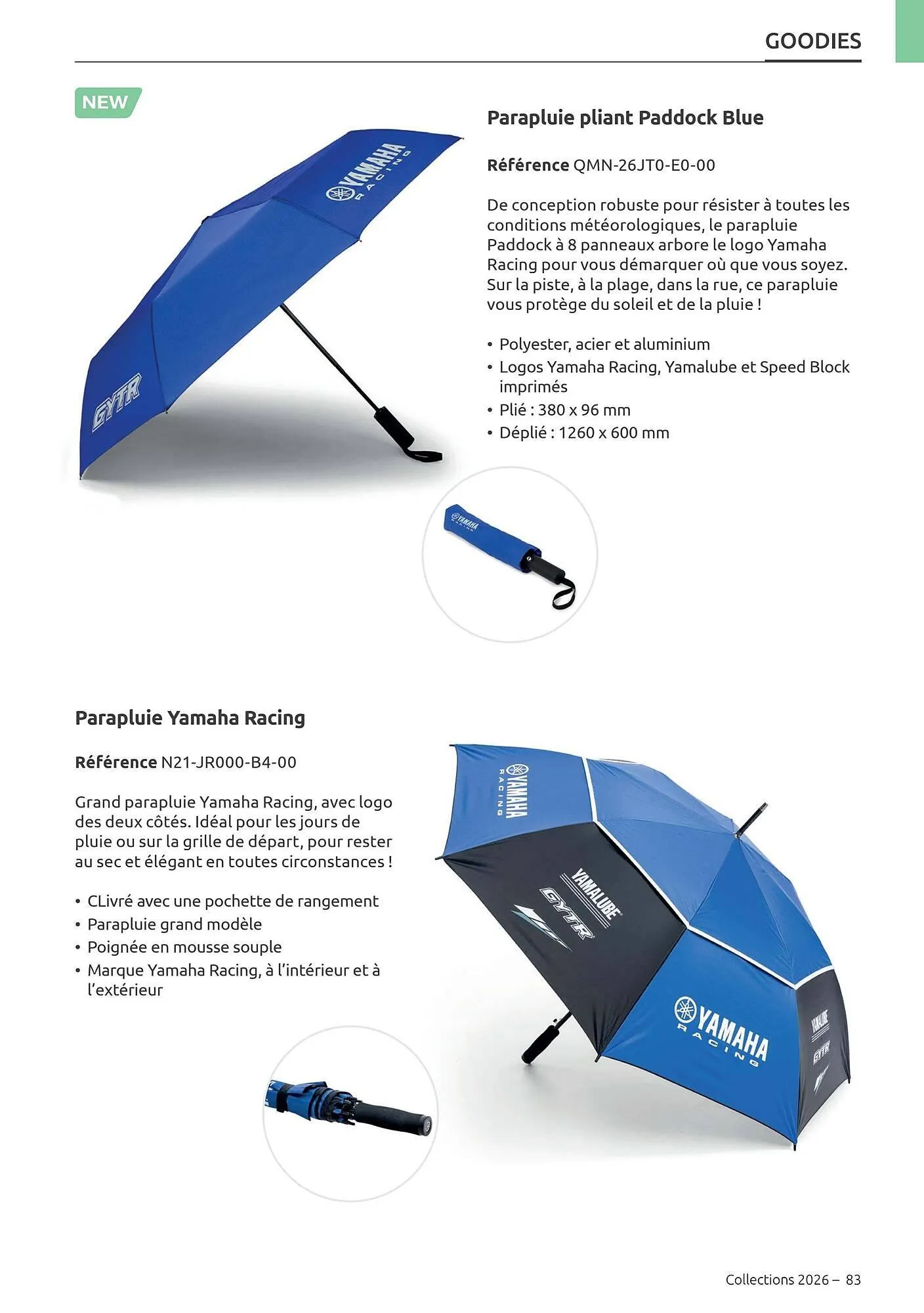 Catalogue Yamaha du 11 février au 30 décembre 2026 - Catalogue page 83