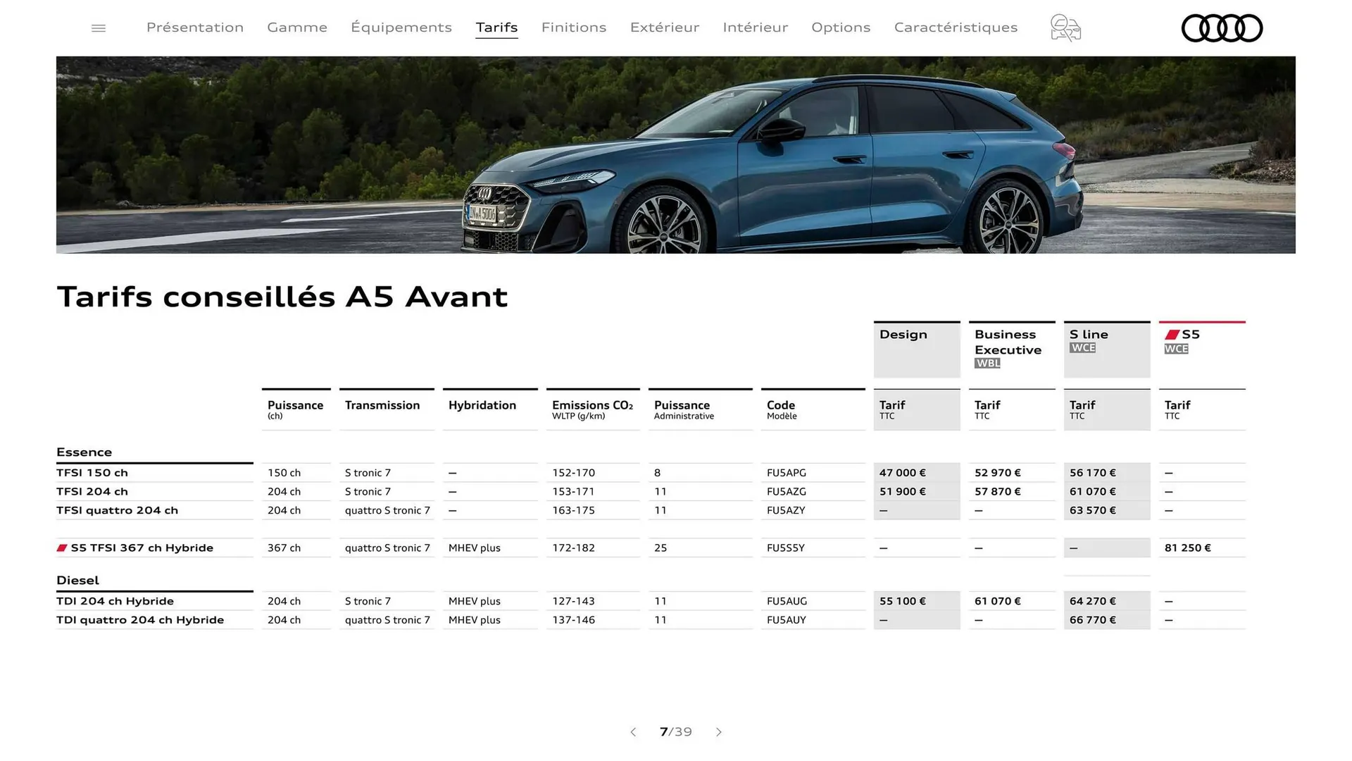 Catalogue Audi du 7 janvier au 31 janvier 2026 - Catalogue page 7