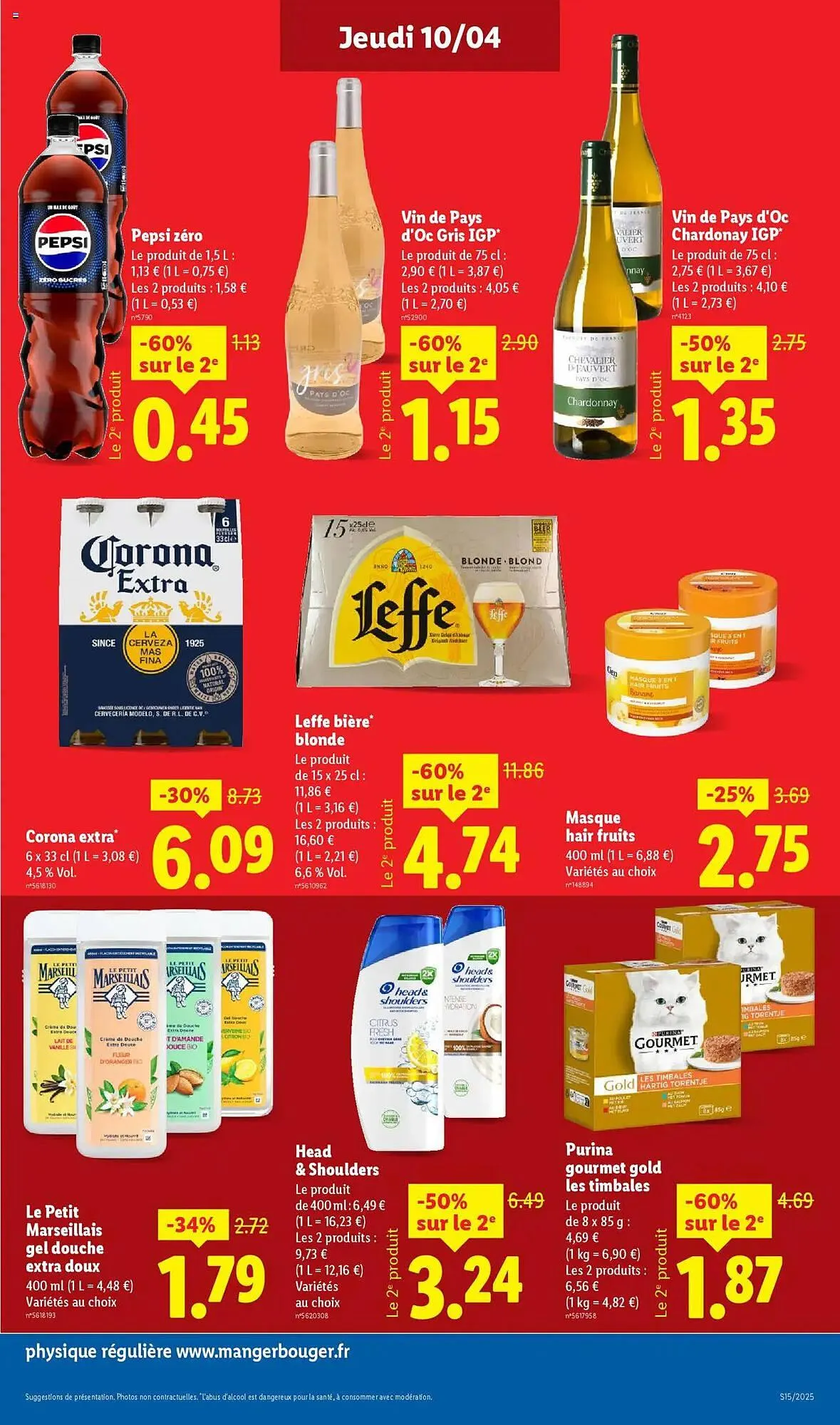 Catalogue Lidl du 10 avril au 16 avril 2025 - Catalogue page 15