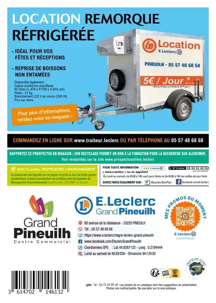 Carte traiteur permanente du 2 janvier au 30 novembre 2025 - Catalogue page 25