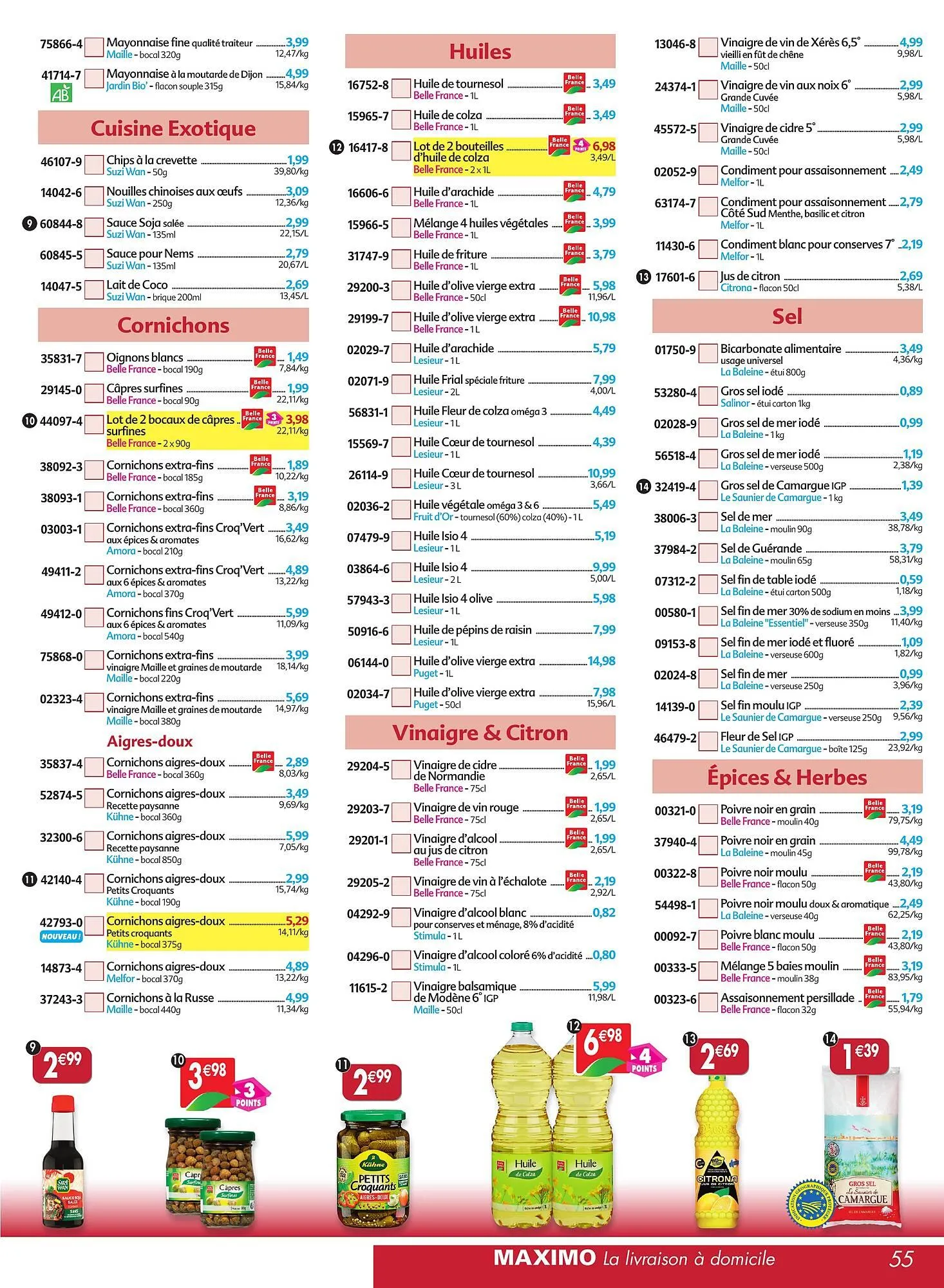 Catalogue Maximo du 30 septembre au 31 octobre 2025 - Catalogue page 55