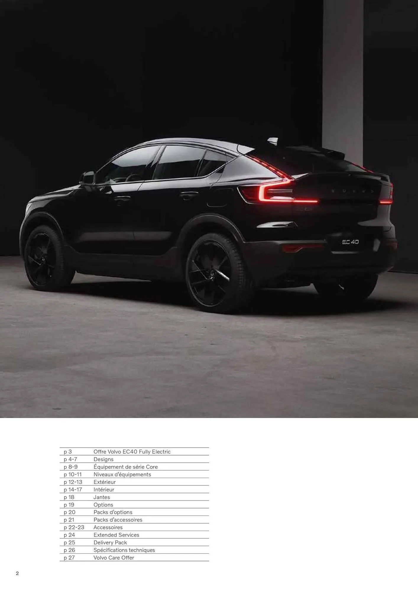 Catalogue VOLVO du 7 janvier au 31 décembre 2025 - Catalogue page 2