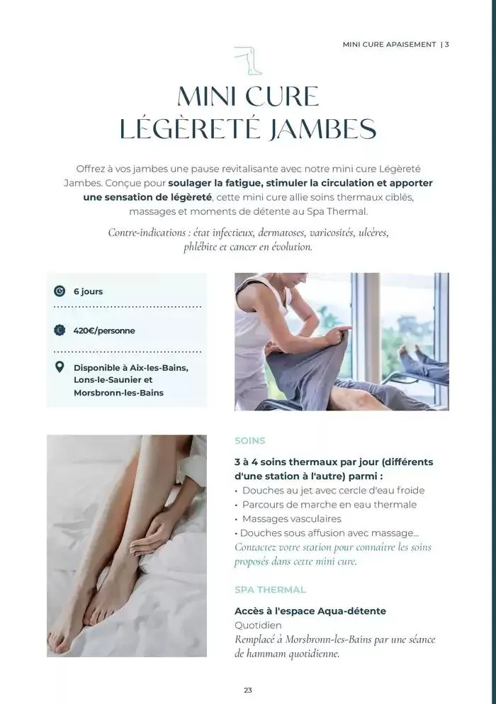 Mini Cures 2025 du 11 février au 31 décembre 2025 - Catalogue page 23