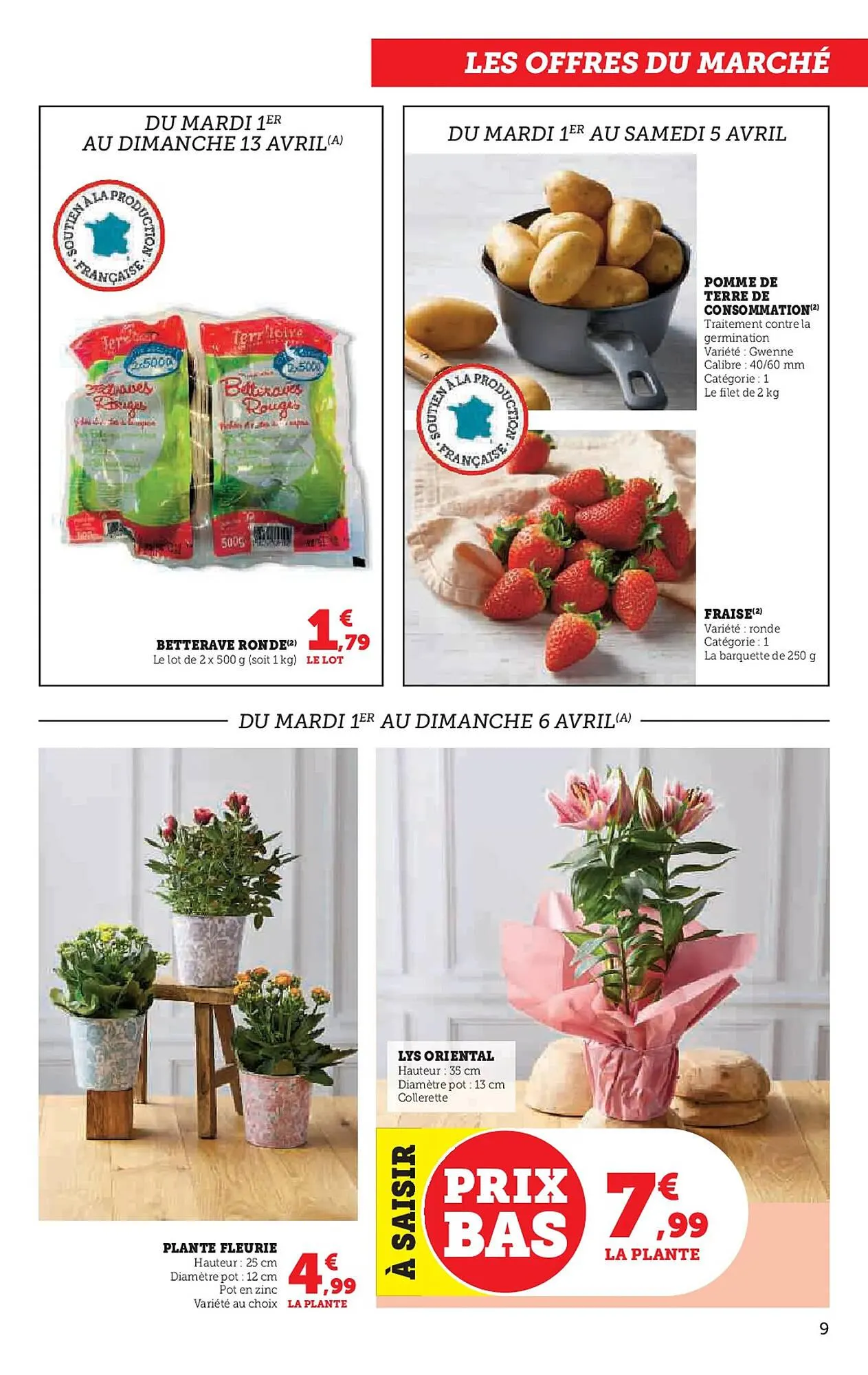 Catalogue Super U du 1 avril au 13 avril 2025 - Catalogue page 9