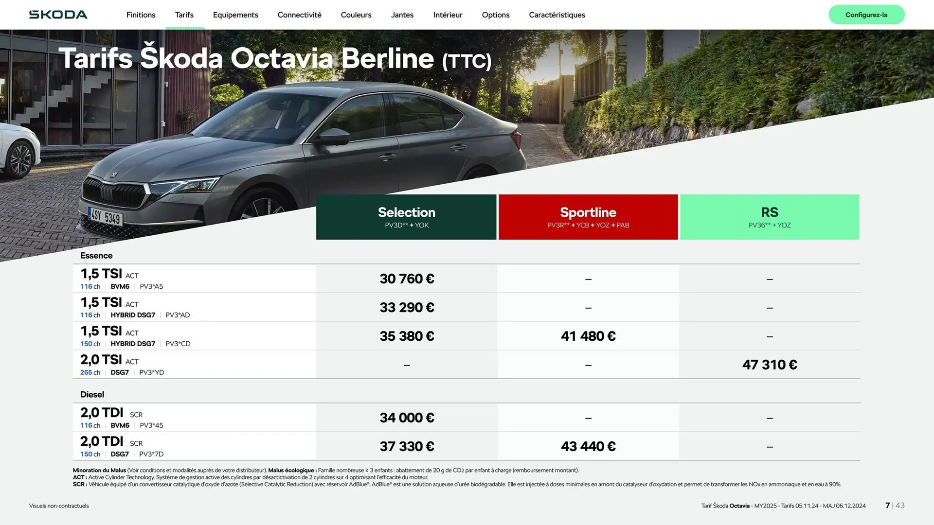 Catalogue Škoda du 9 janvier au 9 janvier 2026 - Catalogue page 7