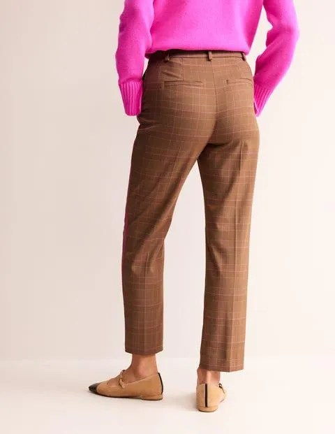 Pantalon Kew à carreaux rayé sur les côtés