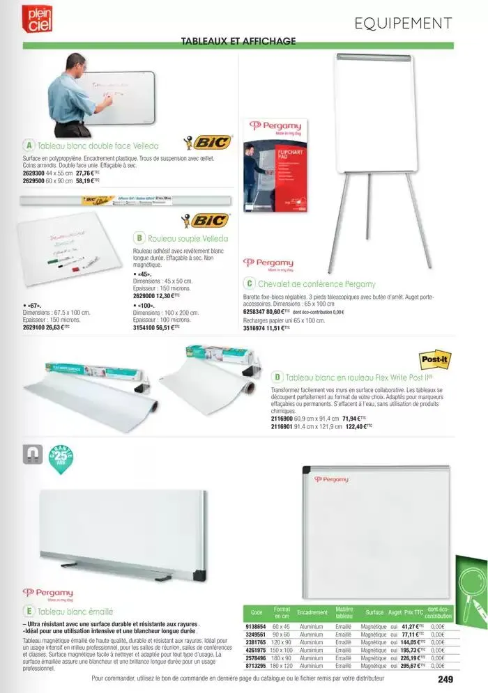 Écoles et loisirs 2025 du 1 janvier au 31 décembre 2025 - Catalogue page 249