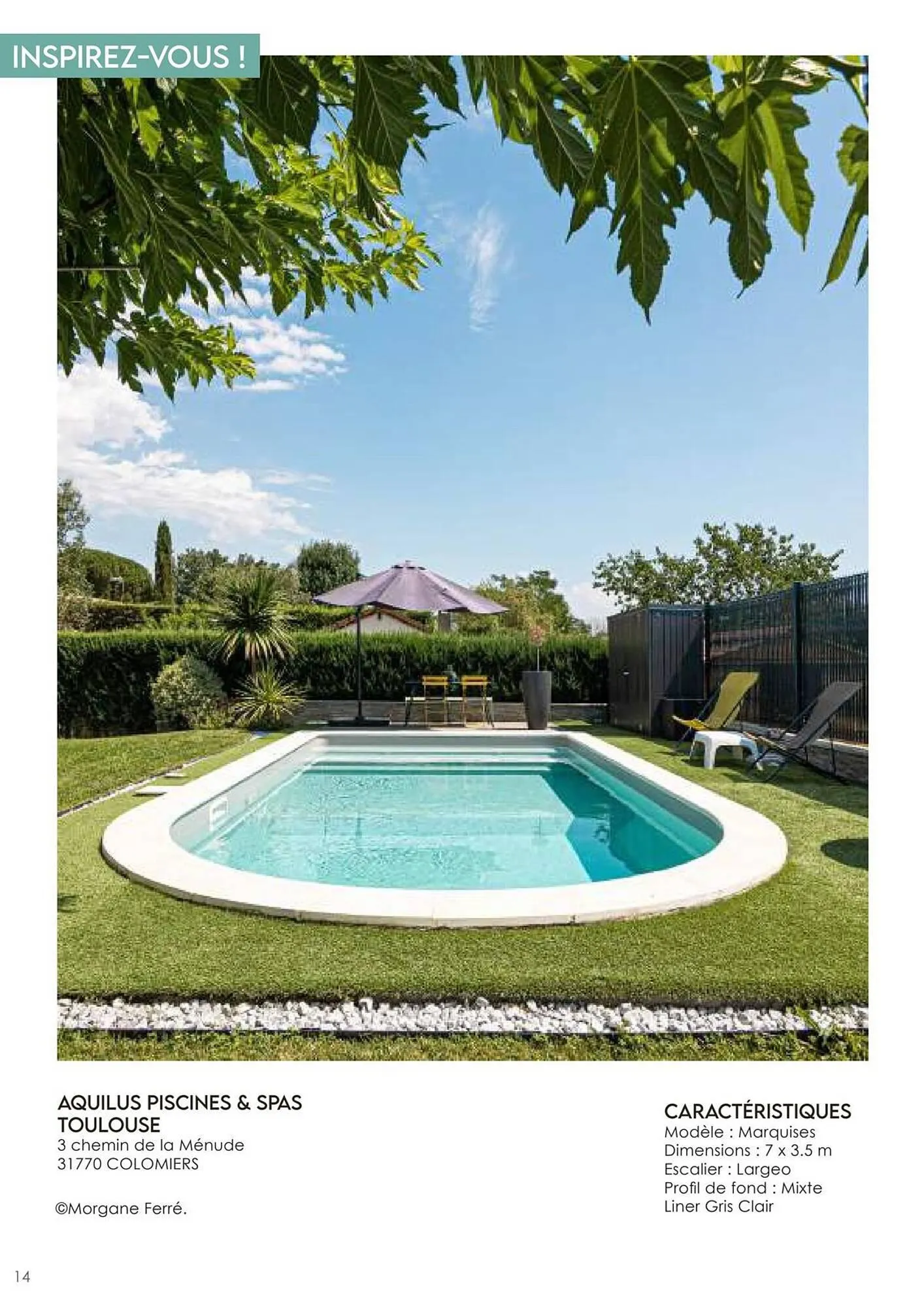Catalogue Aquilus Piscines du 23 octobre au 31 décembre 2023 - Catalogue page 14