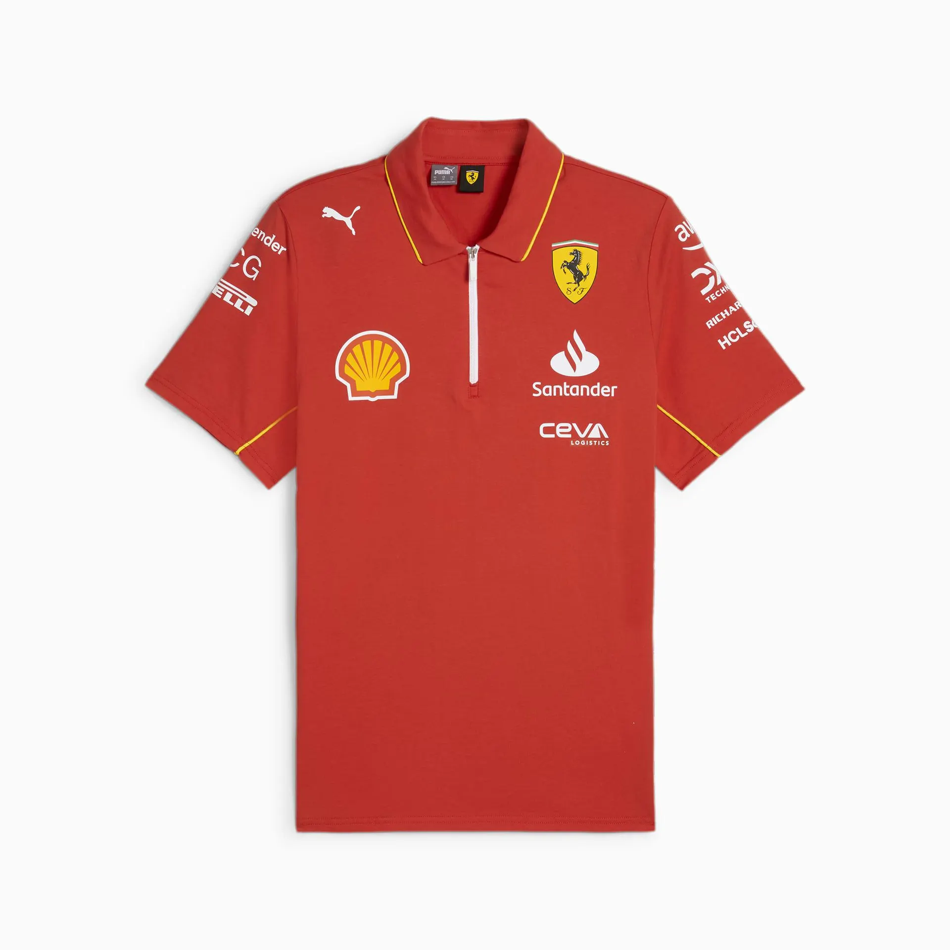 Scuderia Ferrari 2024 Replica Collection Men's Team Polo