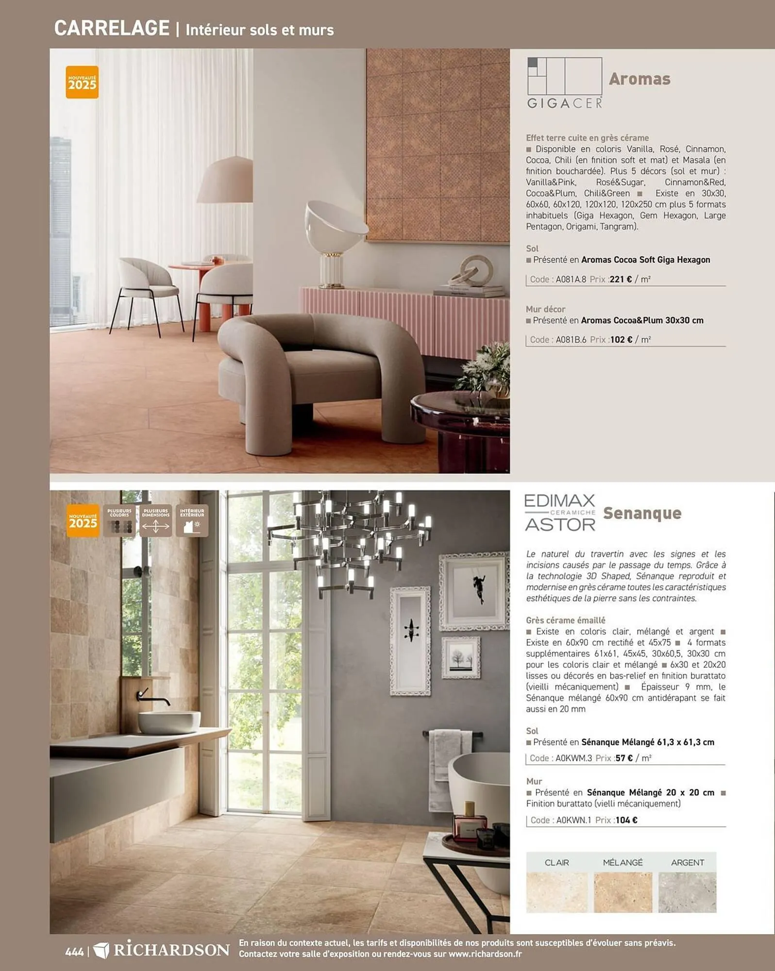 Catalogue Richardson du 11 avril au 31 décembre 2025 - Catalogue page 446
