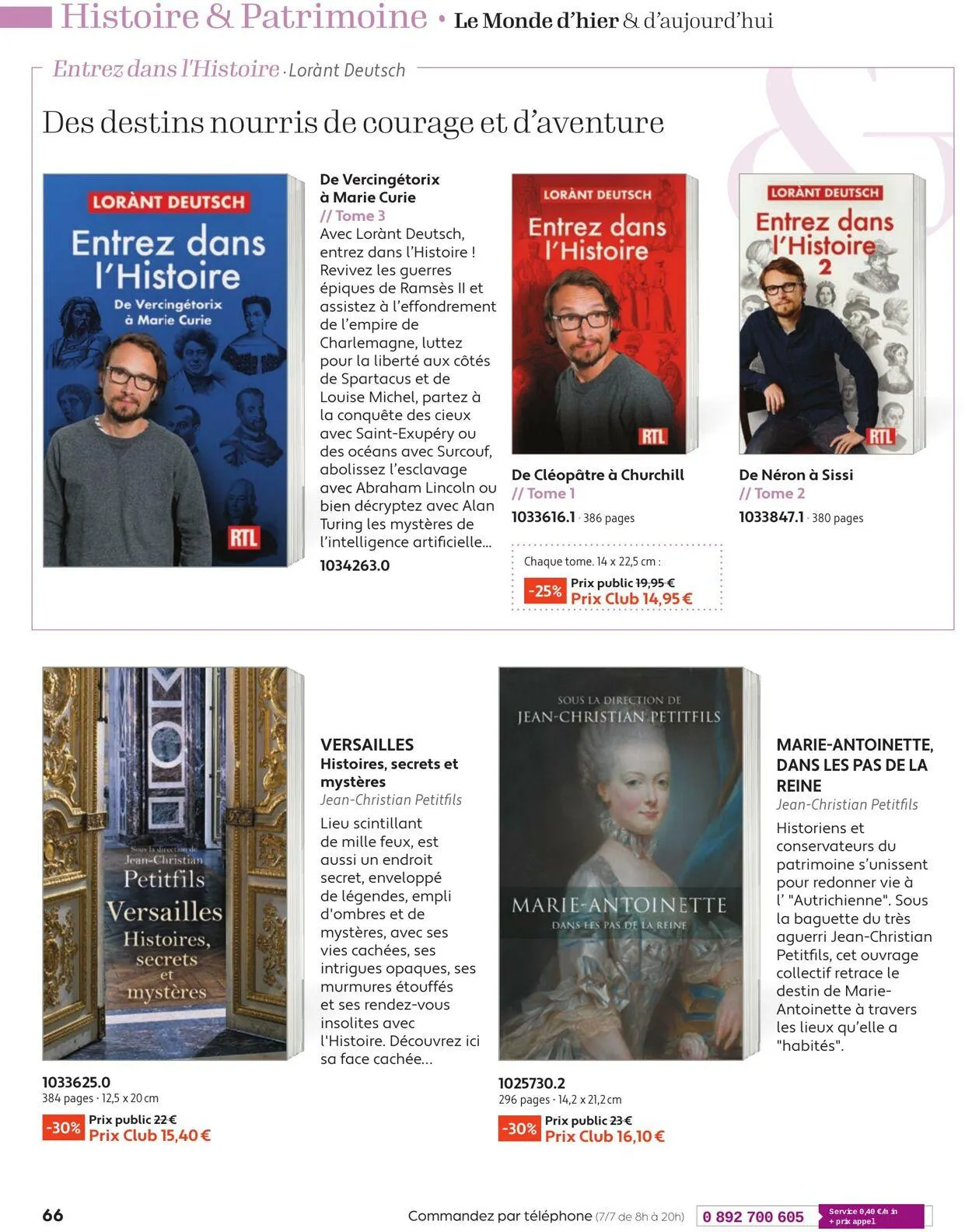 France Loisirs du 1 mai au 30 juin 2025 - Catalogue page 66