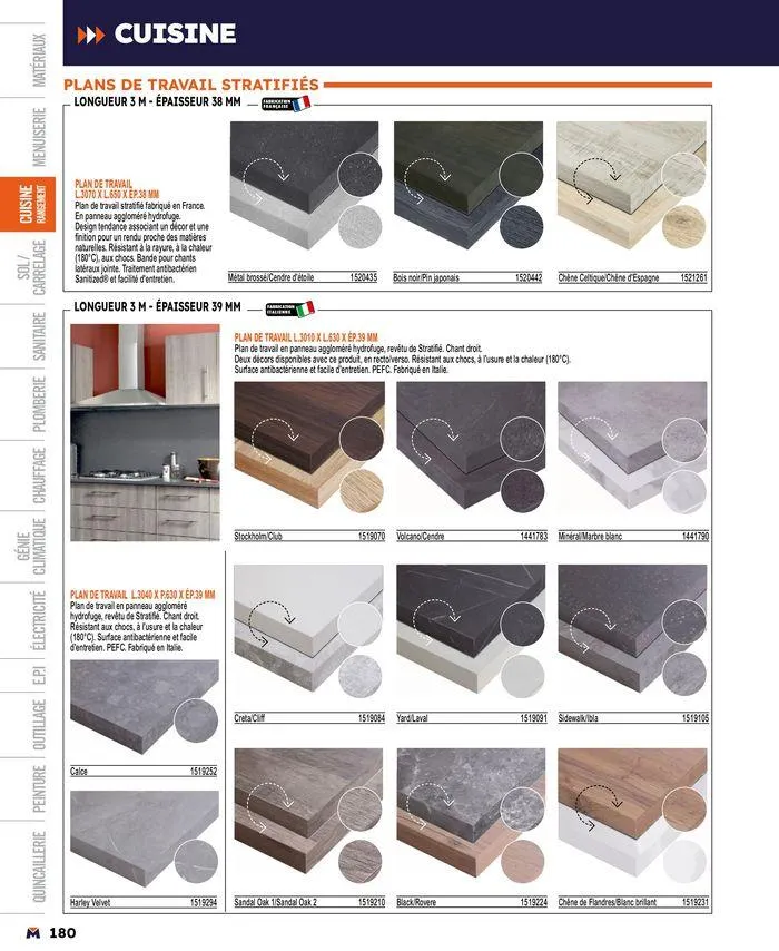 Guide produits 2024 du 15 mars au 31 décembre 2024 - Catalogue page 180