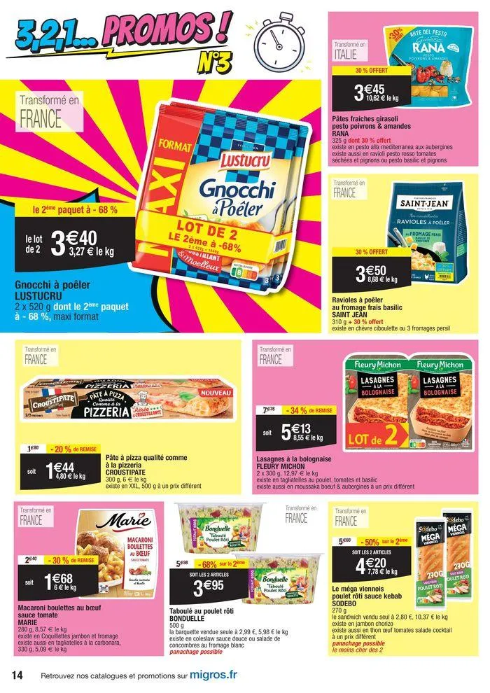 3,2,1… Promos ! du 17 septembre au 22 septembre 2024 - Catalogue page 14