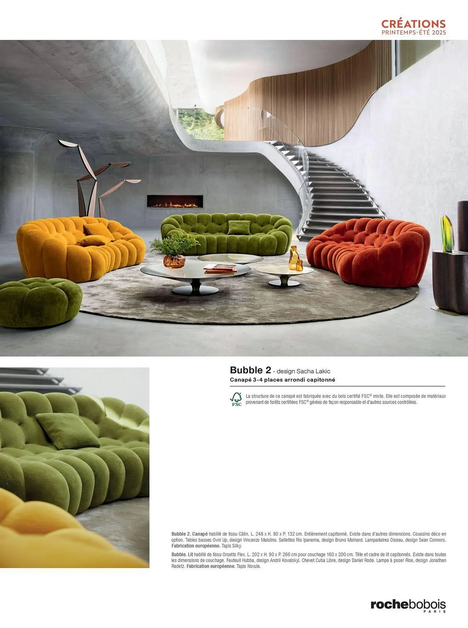 Catalogue Roche Bobois du 28 mai au 1 septembre 2025 - Catalogue page 5