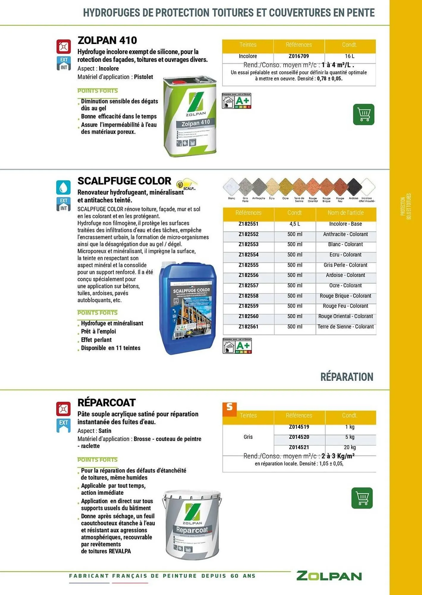 Catalogue Zolpan du 13 janvier au 31 décembre 2025 - Catalogue page 136