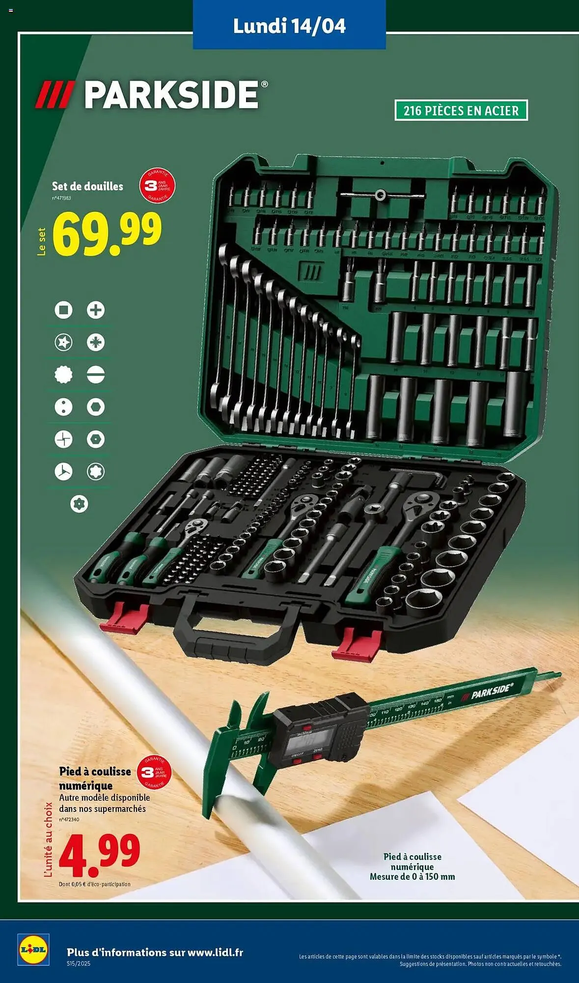 Catalogue Lidl du 10 avril au 16 avril 2025 - Catalogue page 64