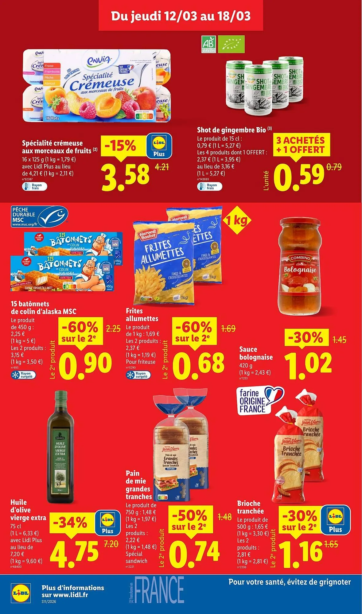 Catalogue Lidl du 12 mars au 18 mars 2026 - Catalogue page 10