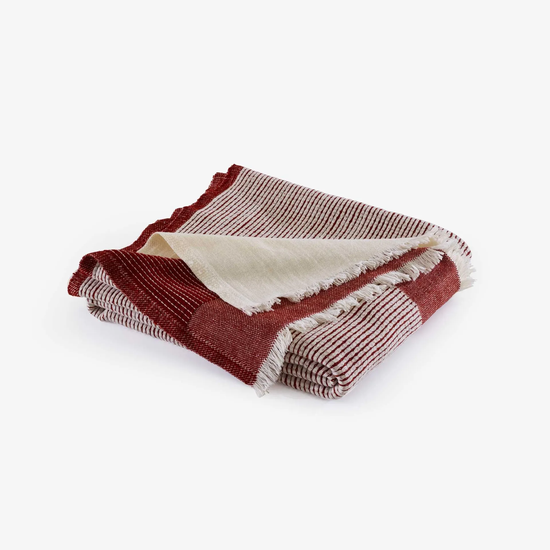 Senoufo Plaid carmin