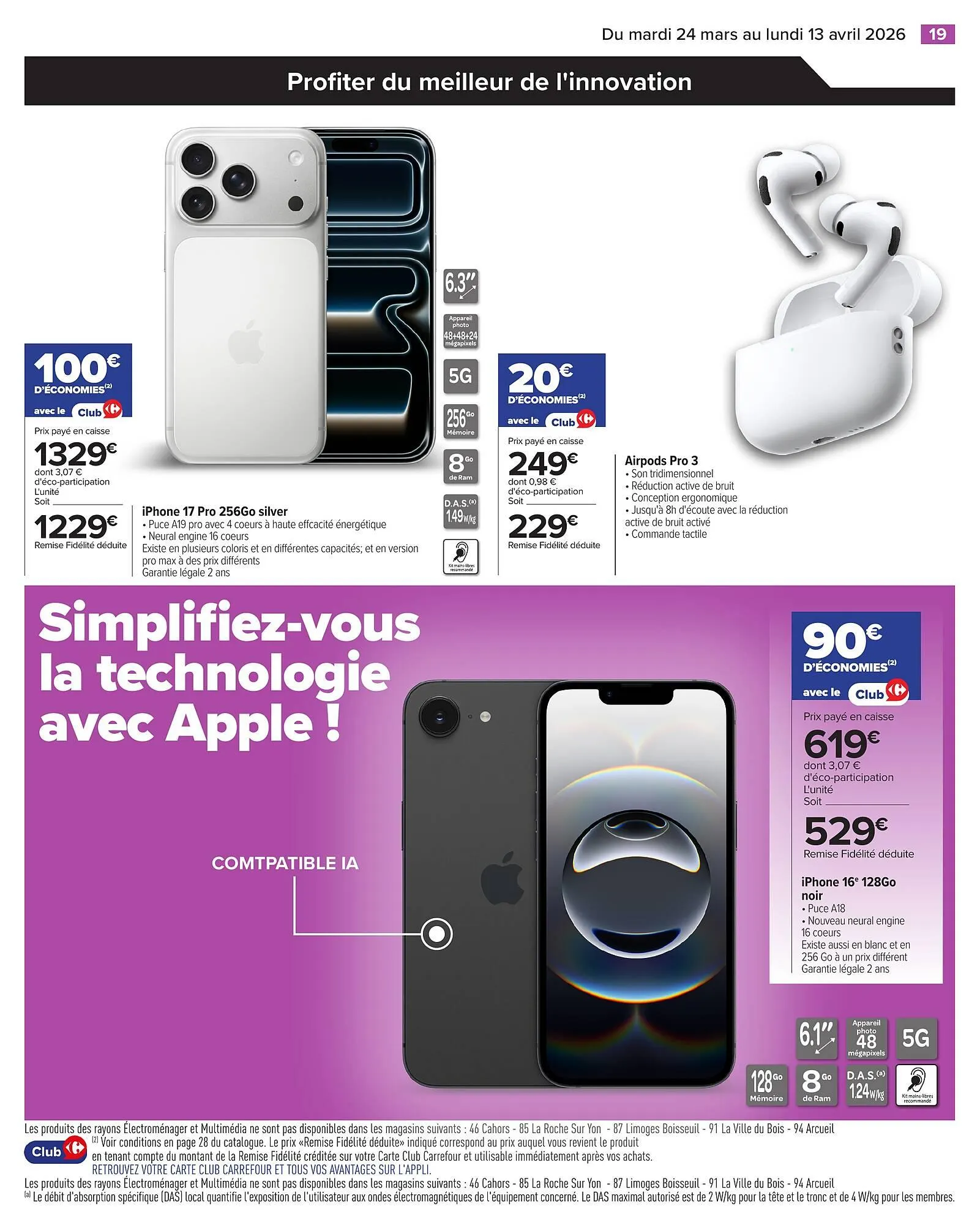 Catalogue Carrefour du 24 mars au 13 avril 2026 - Catalogue page 19