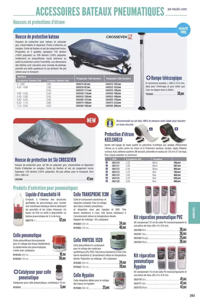 Catalogue Accastillage Diffusion 2025 du 1 janvier au 31 décembre 2025 - Catalogue page 295