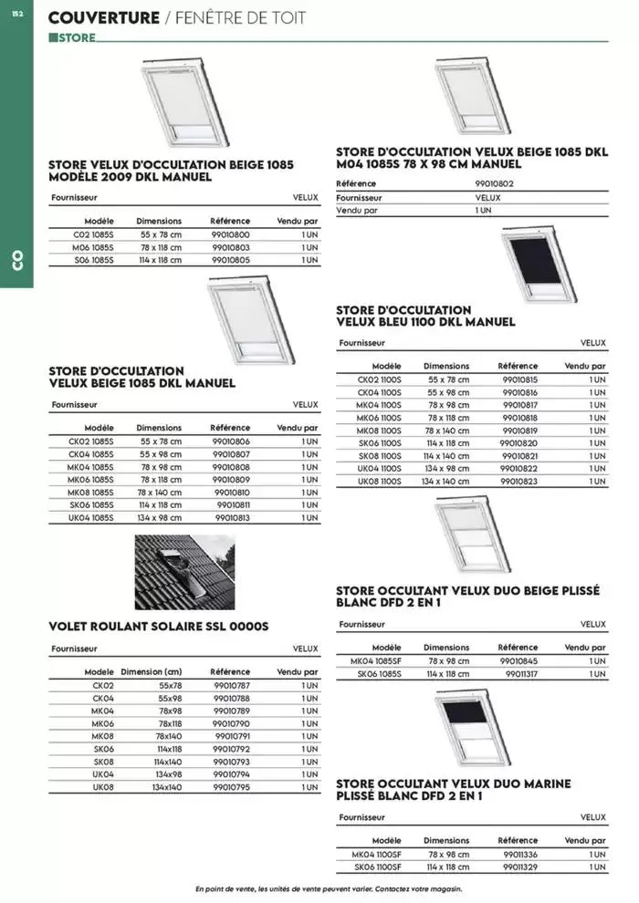 Tout faire +de 15 000 Produits du 17 décembre au 30 juin 2025 - Catalogue page 58