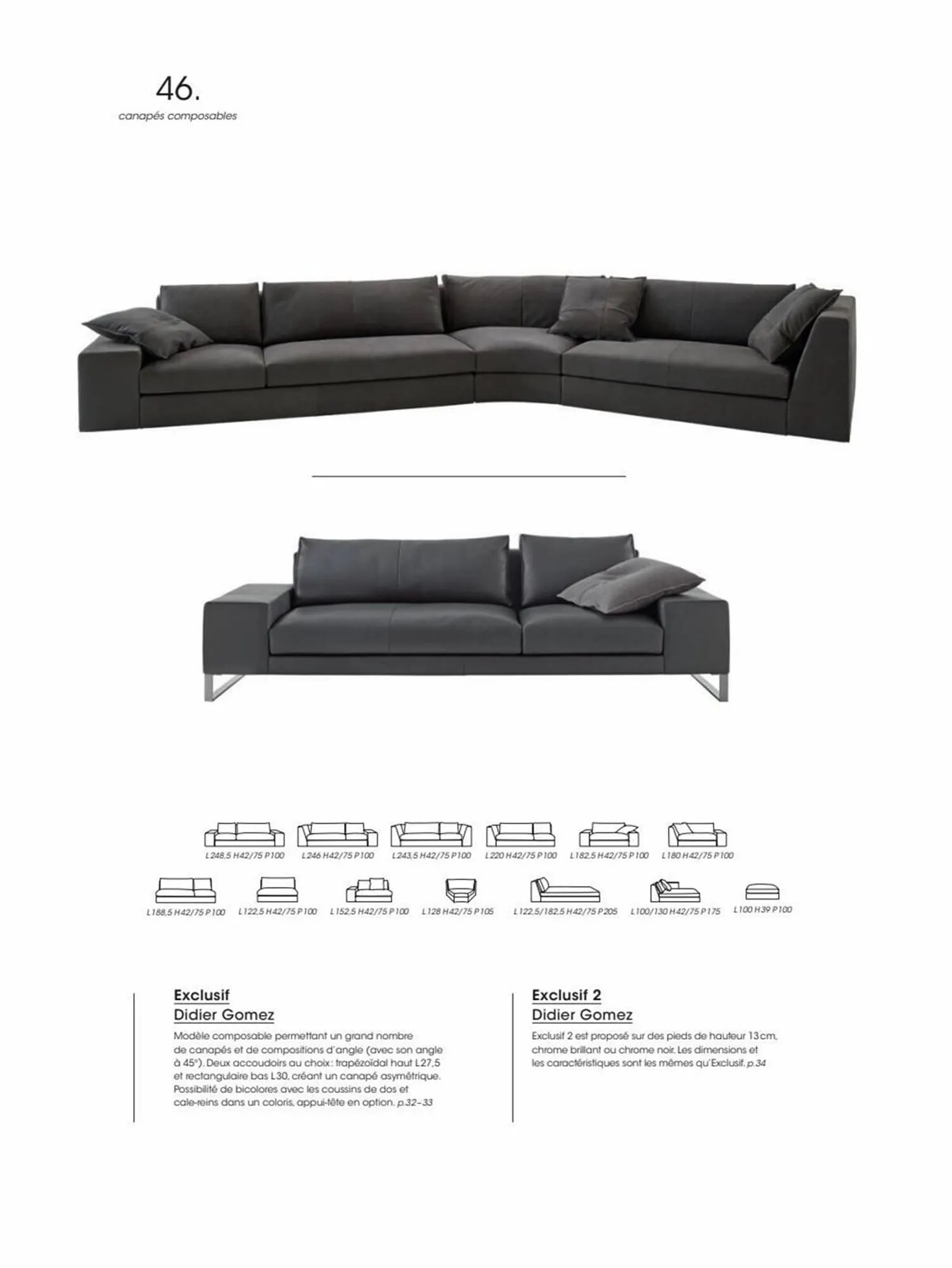 Catalogue Cinna du 5 janvier au 31 décembre 2023 - Catalogue page 46