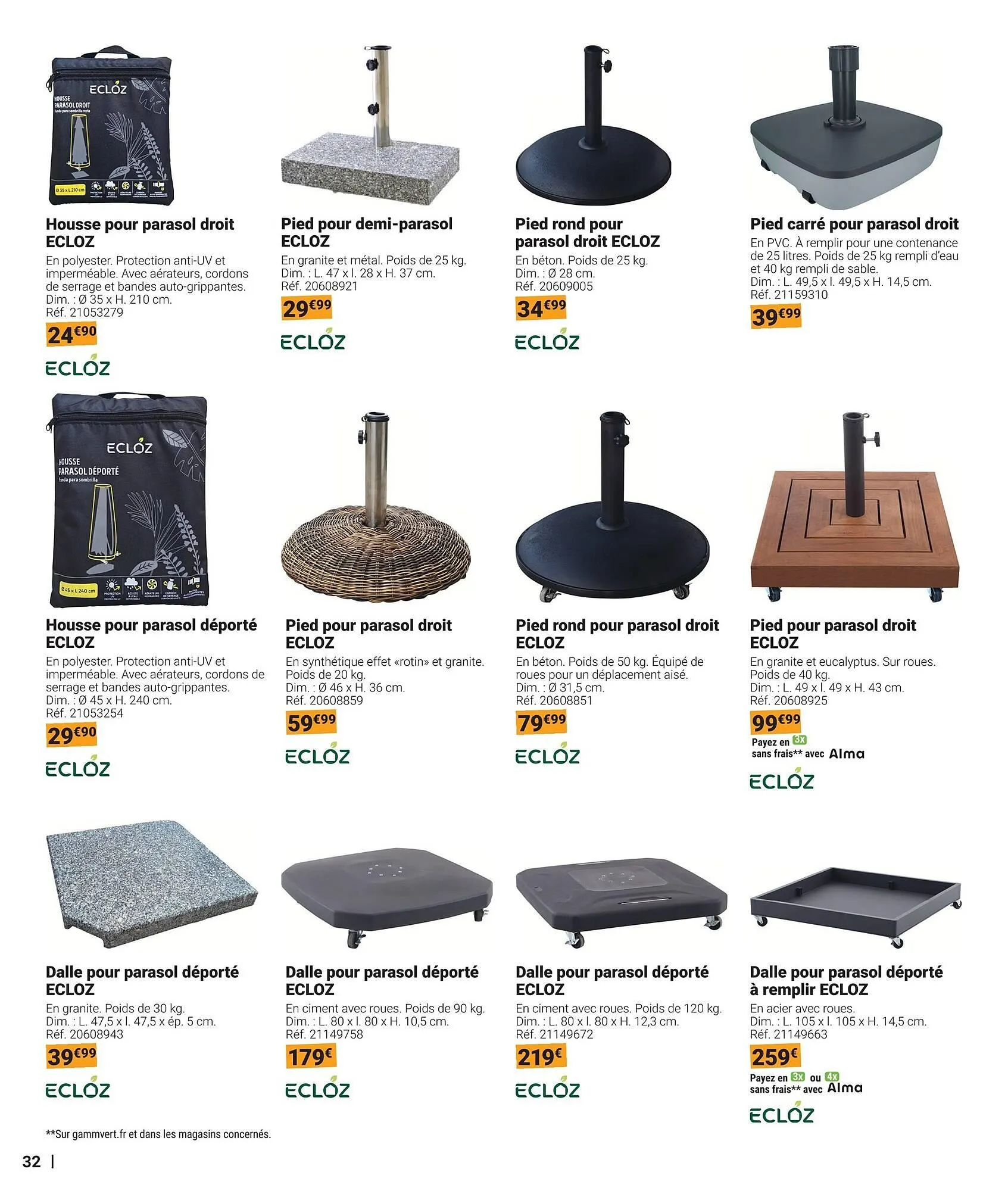 Catalogue Gamm vert du 18 mars au 31 mai 2026 - Catalogue page 32