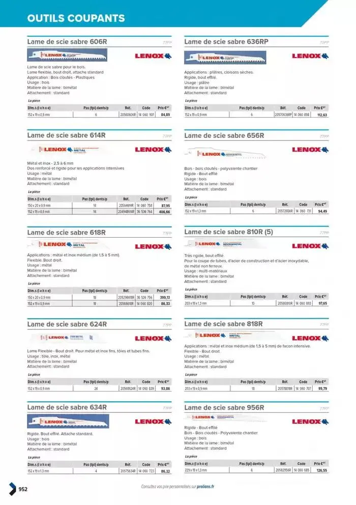 Catalogue général du 11 mars au 31 décembre 2025 - Catalogue page 954