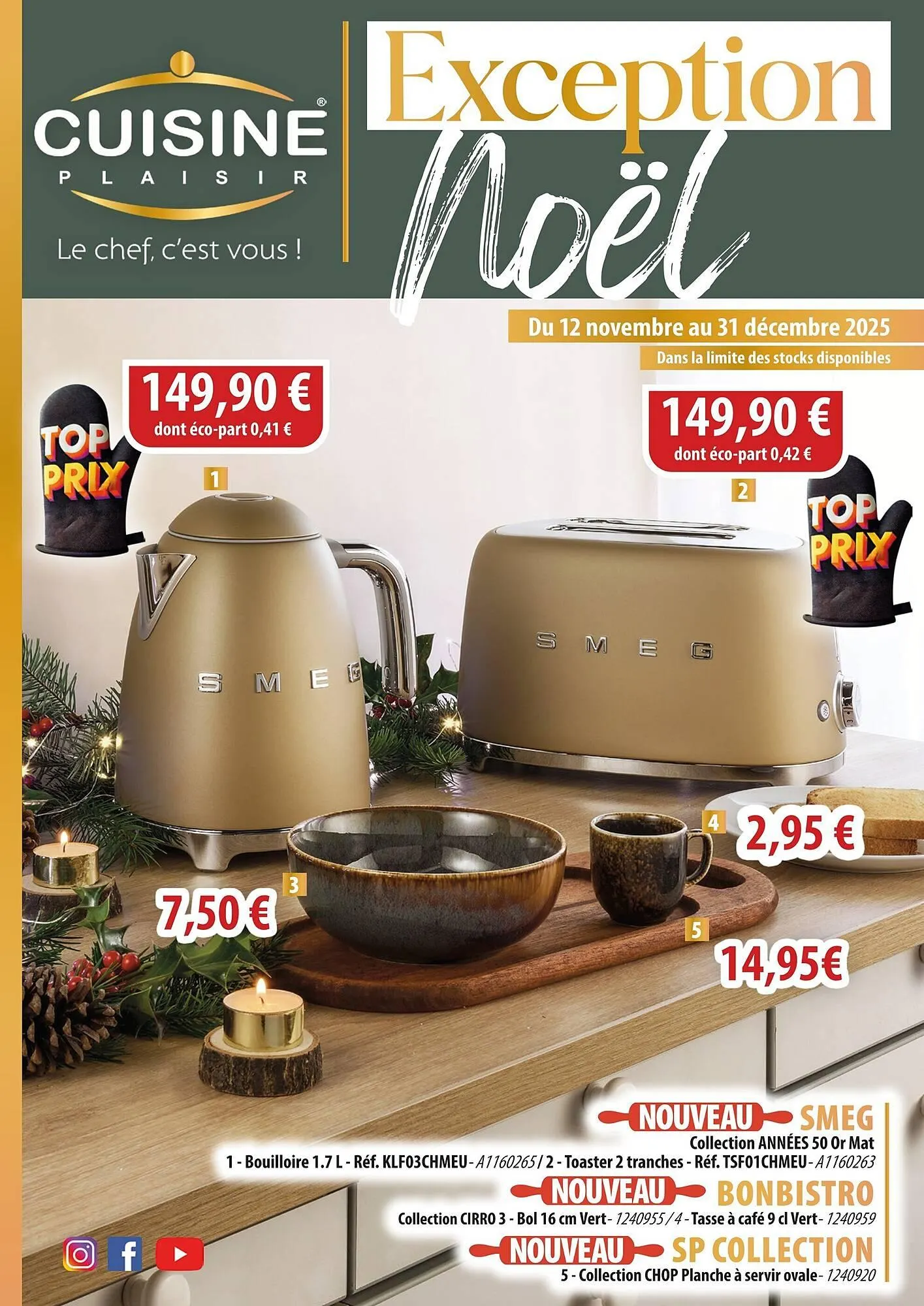 Catalogue Cuisine Plaisir du 12 novembre au 31 décembre 2025 - Catalogue page 1