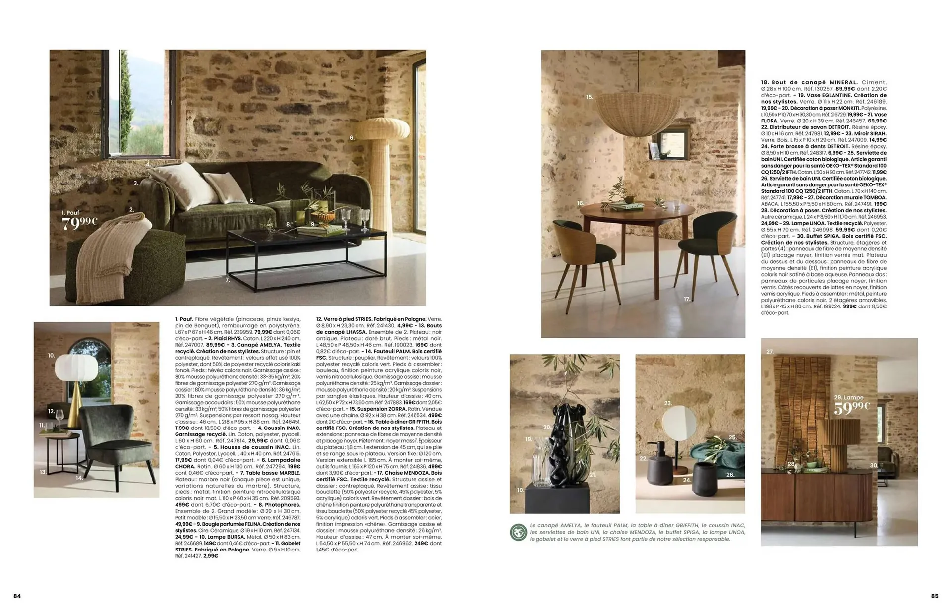 Catalogue Maisons du Monde du 12 mai au 31 août 2025 - Catalogue page 44