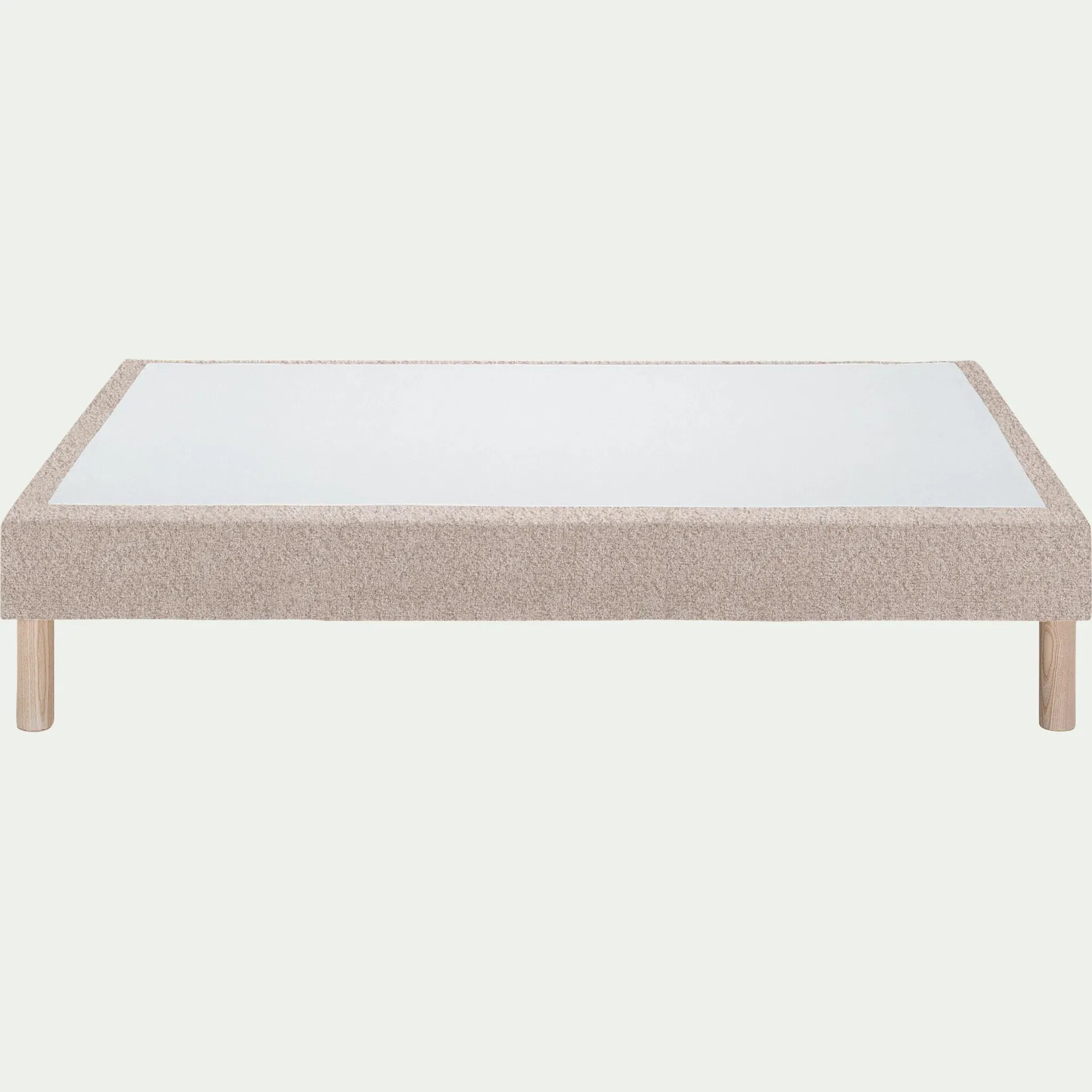Sommier tapissier 140x190cm - beige