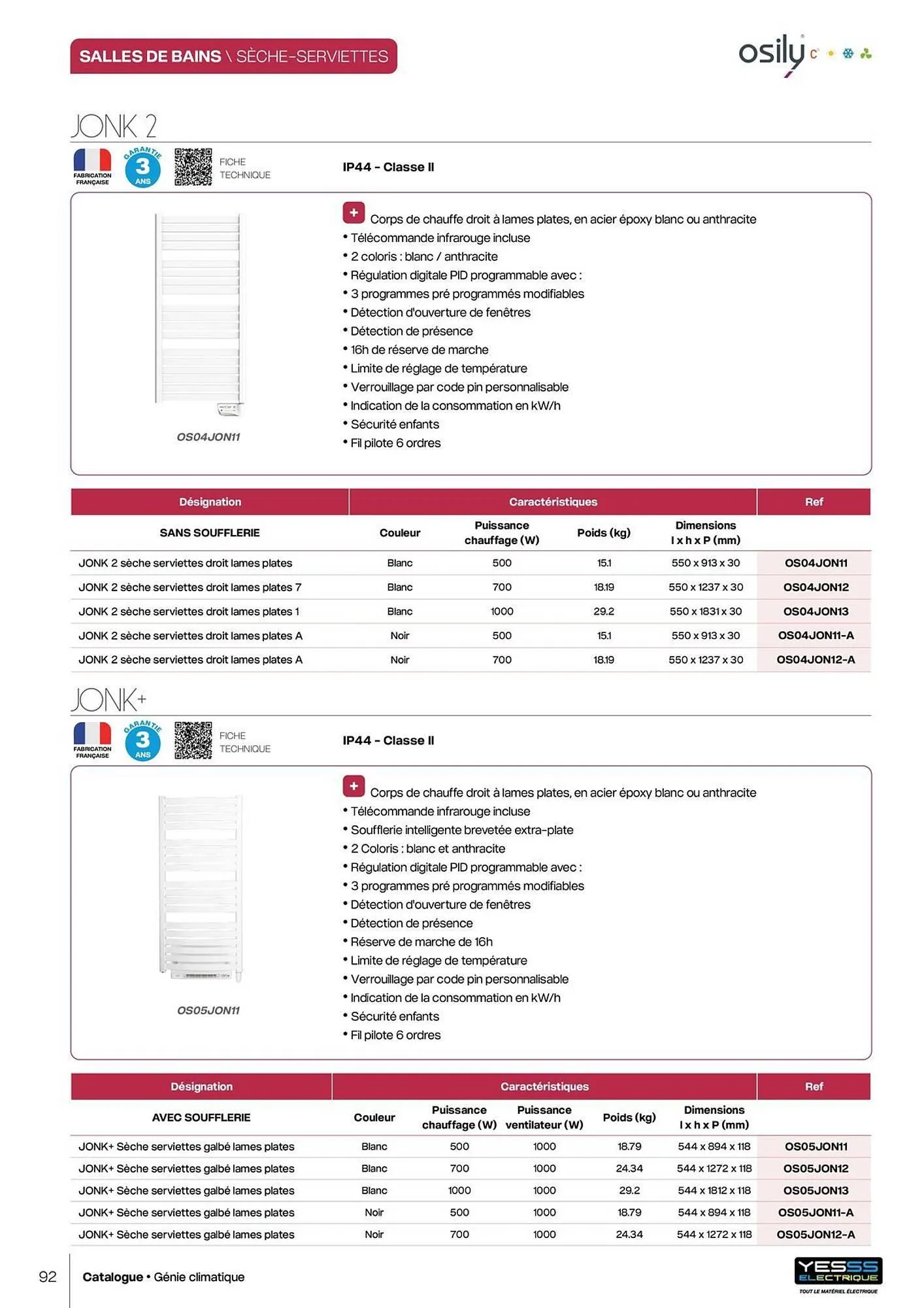 Catalogue Yesss electrique du 14 octobre au 31 décembre 2026 - Catalogue page 94