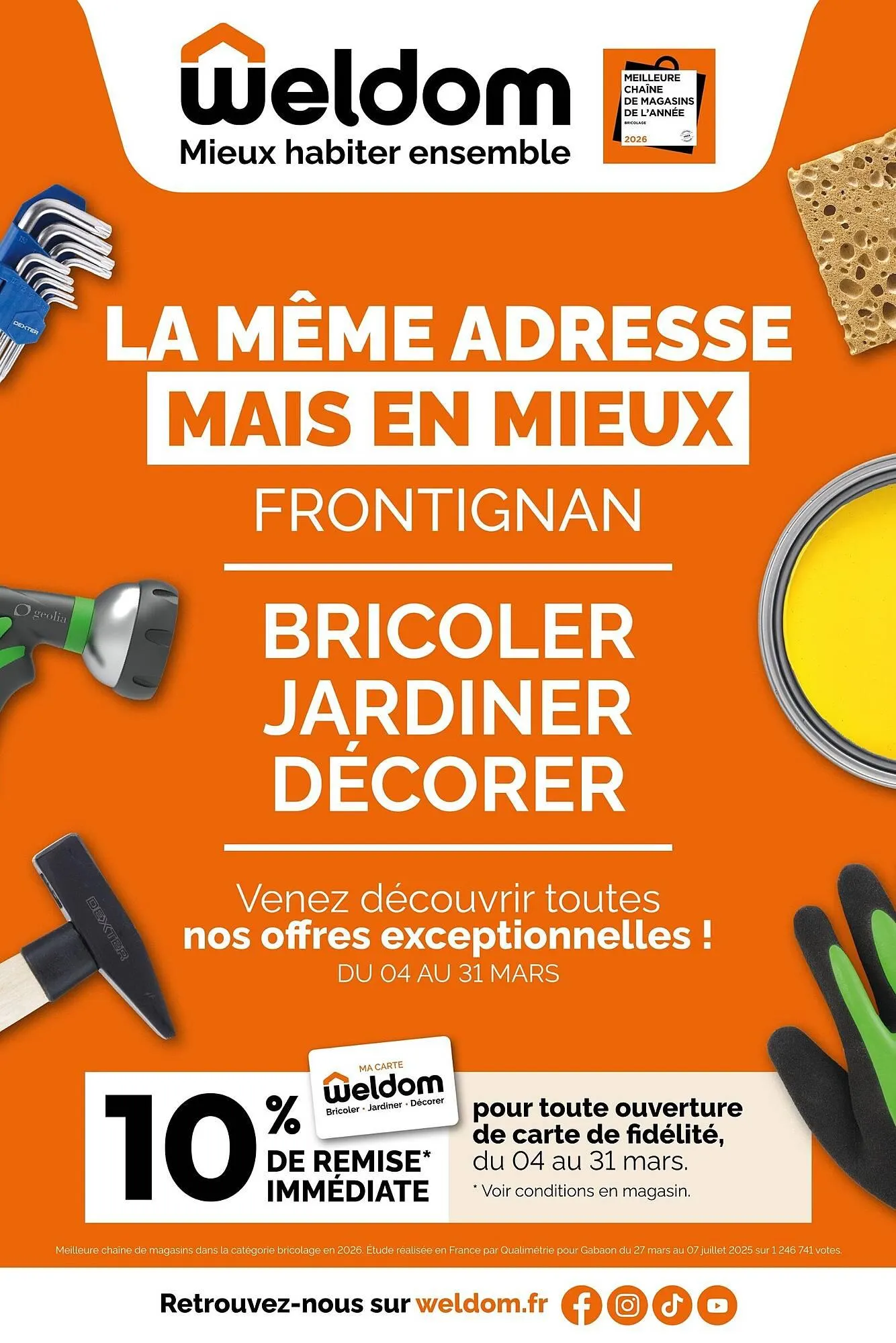 Catalogue Weldom du 4 mars au 31 mars 2026 - Catalogue page 1