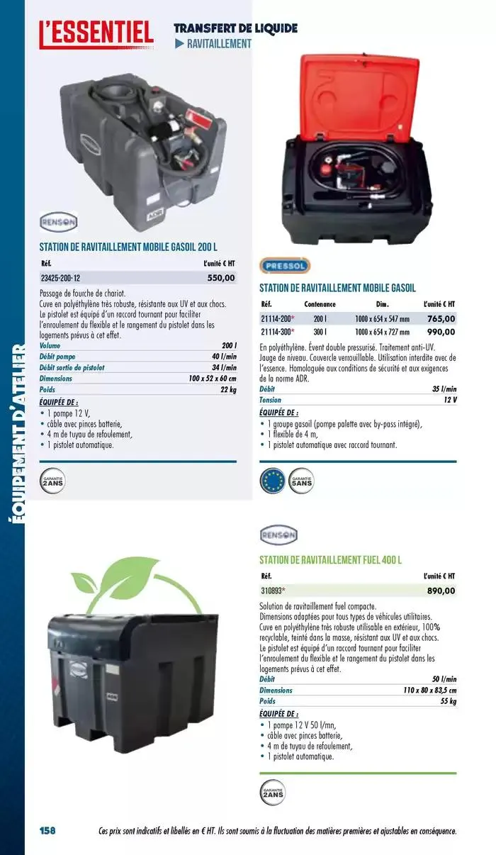 Essentiel Industrie 2025 du 3 janvier au 31 décembre 2025 - Catalogue page 160