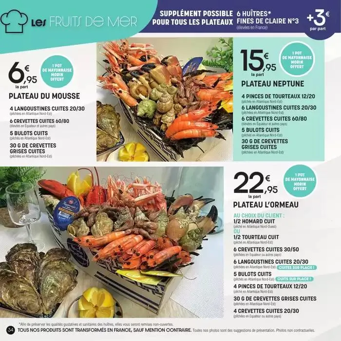 Carte traiteur permanente du 17 avril au 31 mars 2026 - Catalogue page 34