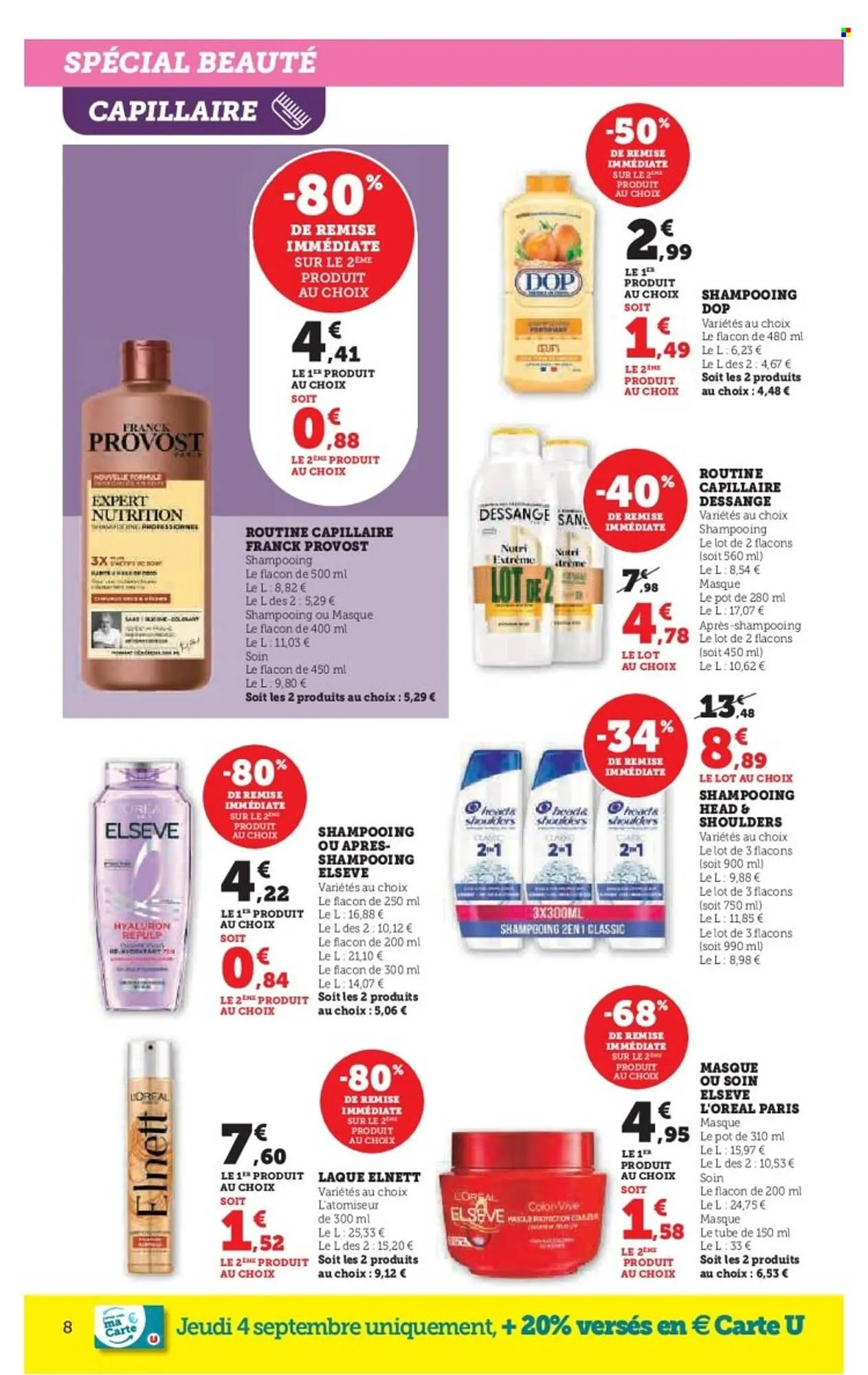 Catalogue Super U du 2 septembre au 14 septembre 2025 - Catalogue page 8