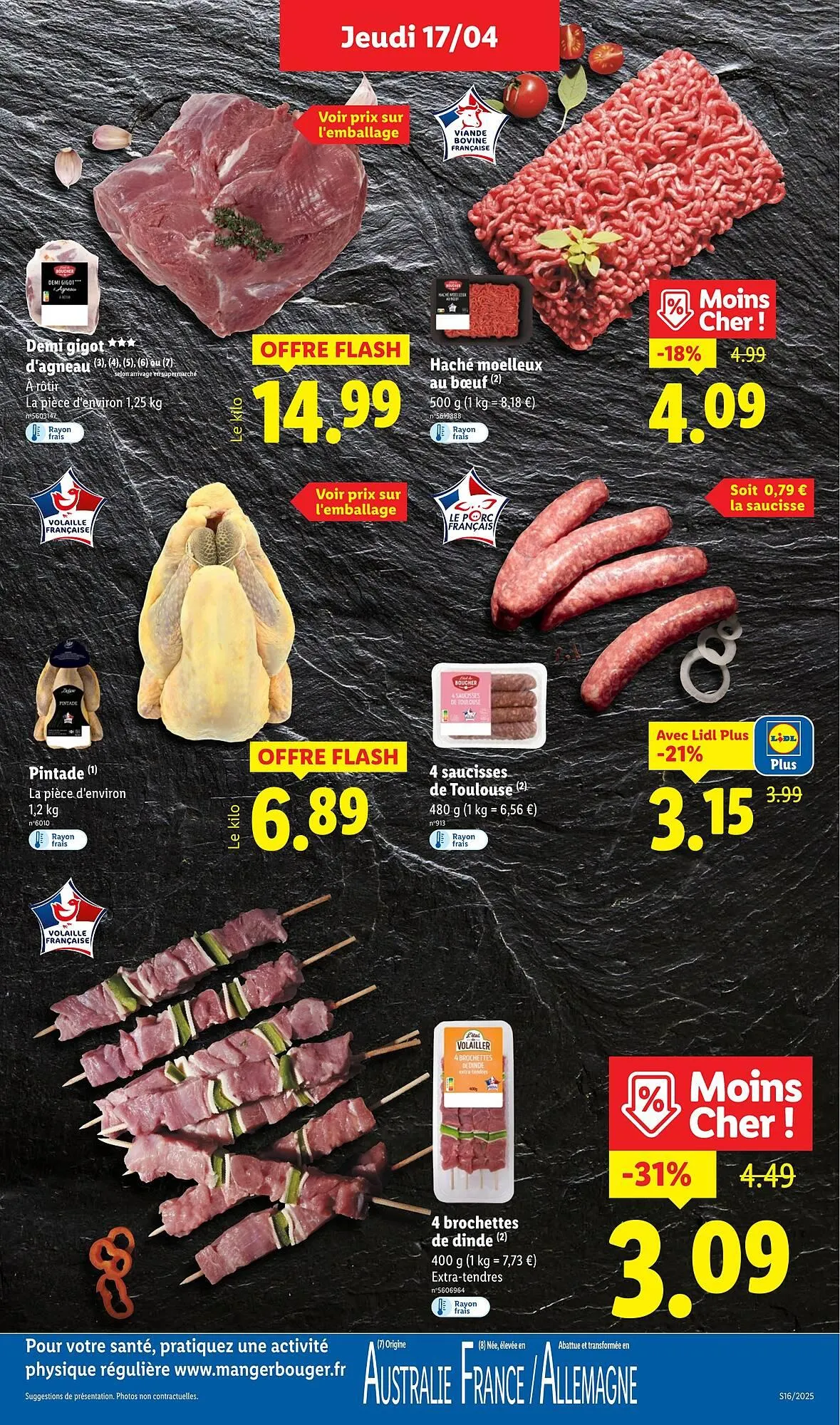 Catalogue Lidl du 17 avril au 23 avril 2025 - Catalogue page 5